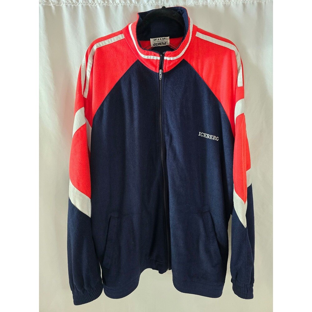 Vintage Iceberg Jeans Track Jacket